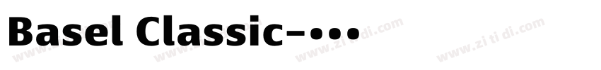 Basel Classic字体转换
